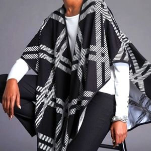 🌹Réversible Plaid Ruana🌹